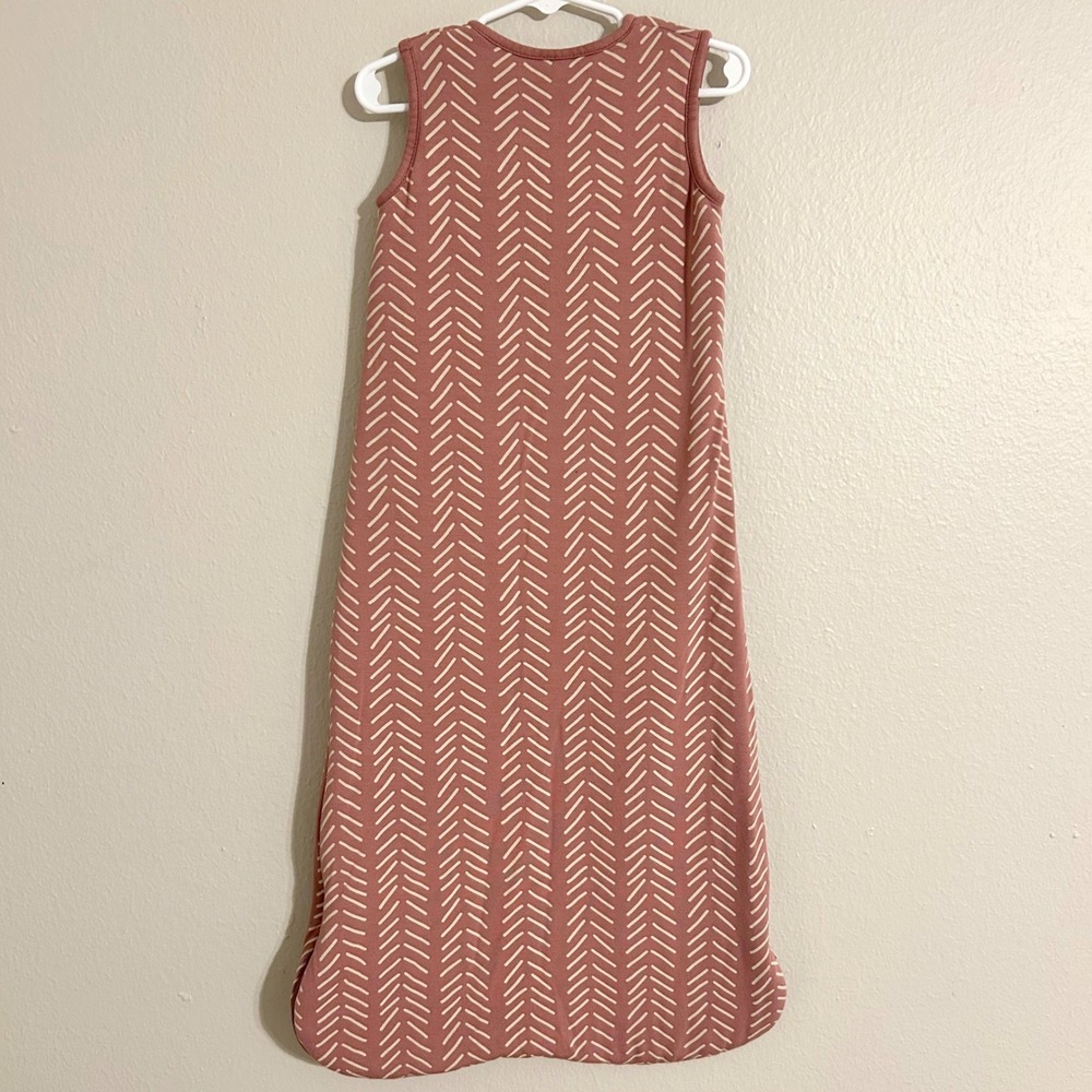 Kyte Baby Sleep Sack Size M Rust Herringbone 1.0 TOG Bamboo Rayon - Picture 2 of 4